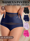 Feel Light, Sexy & Confident – High Waist Mesh Thong Collection (4-Pack)