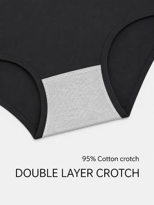 Women’s High Waist Seamless Briefs Panties – No Show Ultra Soft Breathable Underwear for Everyday Comfort & Body Fit