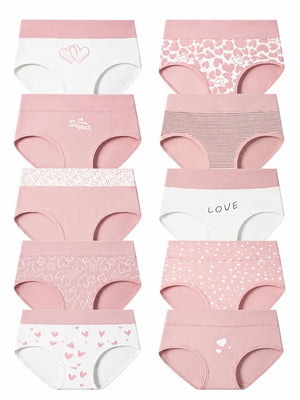 High-Waisted Tummy Control Cotton Panties