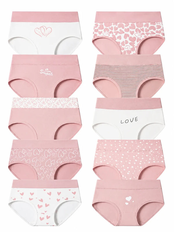 High-Waisted Tummy Control Cotton Panties