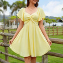 Summer Romance Sweetheart Mini Dress
