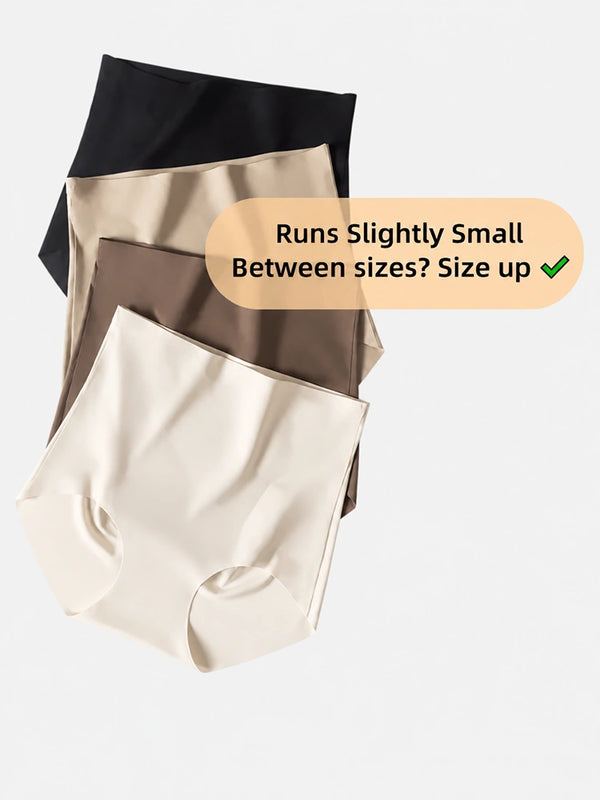 Women’s Seamless High Waist Panties 5-Pack – Full Coverage No Show Underwear, Breathable & Ultra Soft Everyday Fit