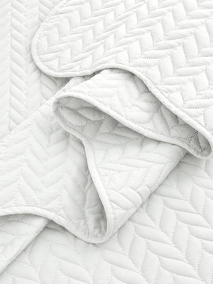 Lightweight Quilted Coverlet Bedspread Set