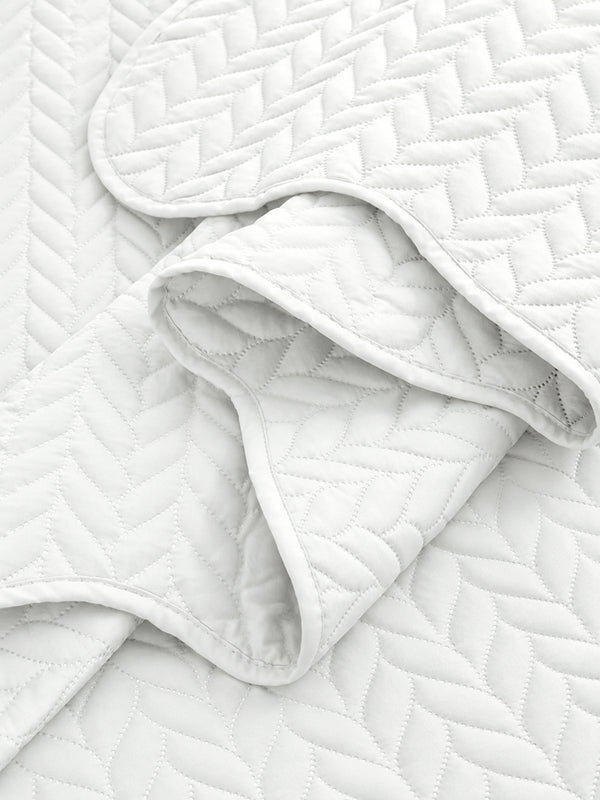 Lightweight Quilted Coverlet Bedspread Set
