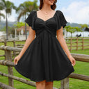 Summer Romance Sweetheart Mini Dress