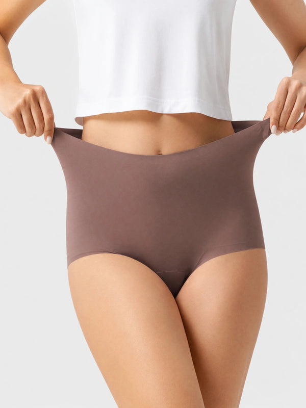 5-Pack Women’s High Waist Seamless Briefs Panties