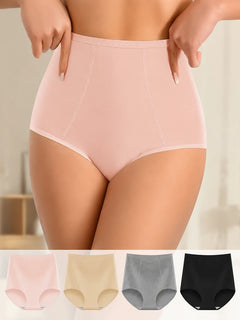 High-waisted shaping underwear