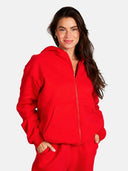 Essential Oversized Zip Hoodie