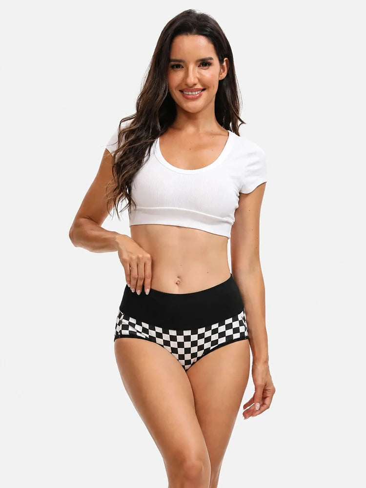 Your Everyday Comfort Starts Here – Soft Cotton High Waist 5-Pack Panties