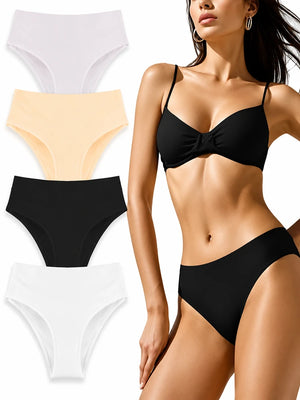 Seamless Bikini Briefs for Women