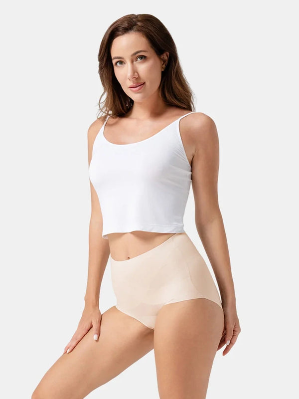 5-Pack Women's Seamless High Waist Tummy Control Panties