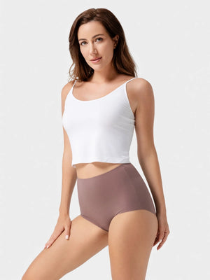 5-Pack Women’s High Waist Seamless Briefs Panties