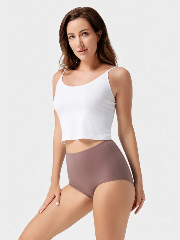 5-Pack Women’s High Waist Seamless Briefs Panties