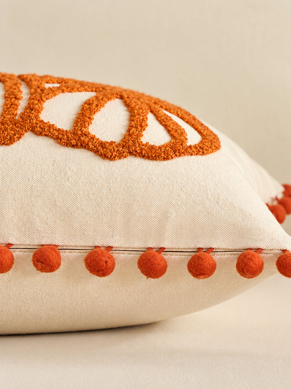 Autumn Pumpkin & Maple Leaf Pillow Covers – Festive Thanksgiving Sofa Decorations