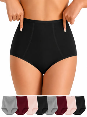 High-waisted shaping underwear