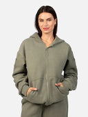 Essential Oversized Zip Hoodie