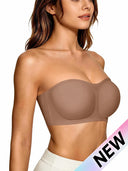 Strapless Jelly Push-Up Bra for Women