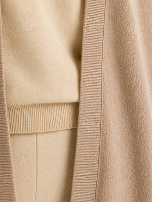 Women’s Luxe Cashmere Cardigan – Soft & Cozy Oversized Knit Sweater