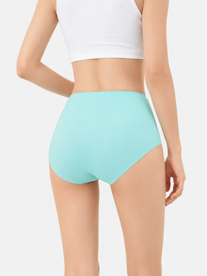Women’s High Waist Seamless Briefs Panties – No Show Ultra Soft Breathable Underwear for Everyday Comfort & Body Fit
