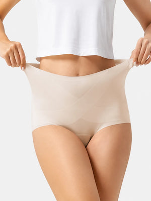 5-Pack Women's Seamless High Waist Tummy Control Panties