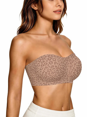 Strapless Jelly Push-Up Bra for Women
