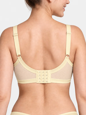 Floral Lace Side-Smoothing Support Bra