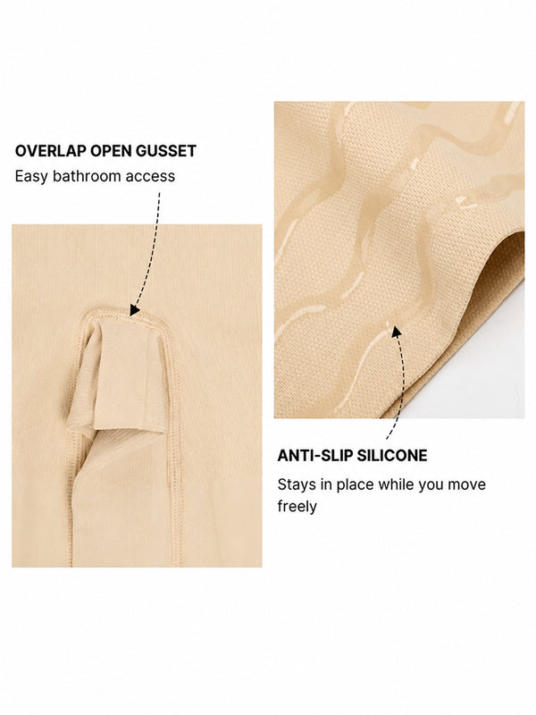 Seamless High-Waisted Sculpting Shorts with Butt-Lifting Support