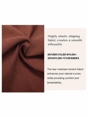 Seamless High-Waisted Sculpting Shorts with Butt-Lifting Support