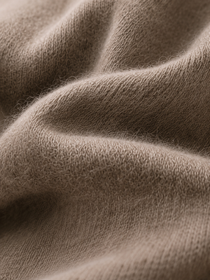 Relaxed V-Neck Wool Sweater