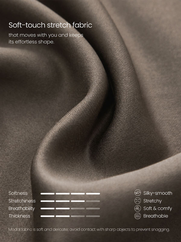 Ultra-Soft One-Shoulder Drawstring Pullover