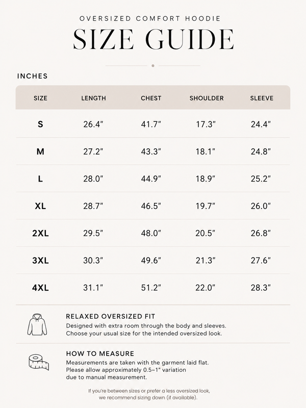 The Oversized Comfort Hoodie