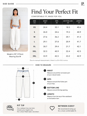 Adjustable Low-Rise Barrel Jeans