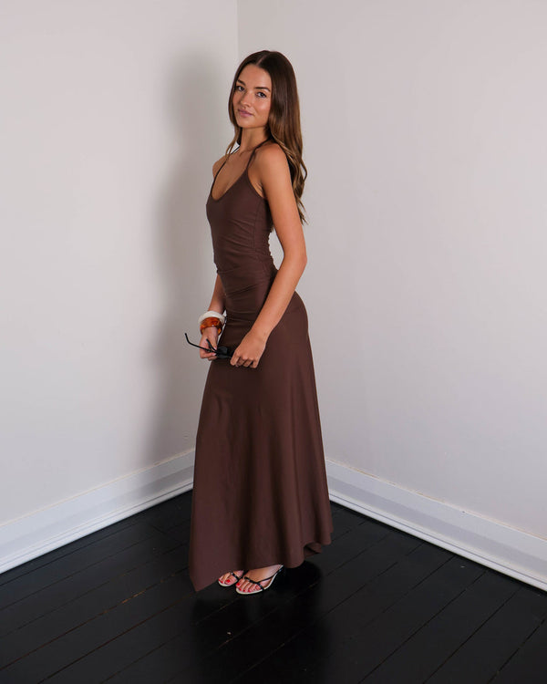 Women Two Piece Summer Set – Sleeveless Cami Top & Irregular Hem Maxi Skirt Outfit