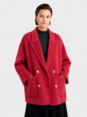 Double-Faced 100% Wool Coat