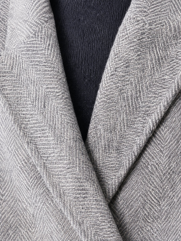 Double-Faced 100% Wool Coat