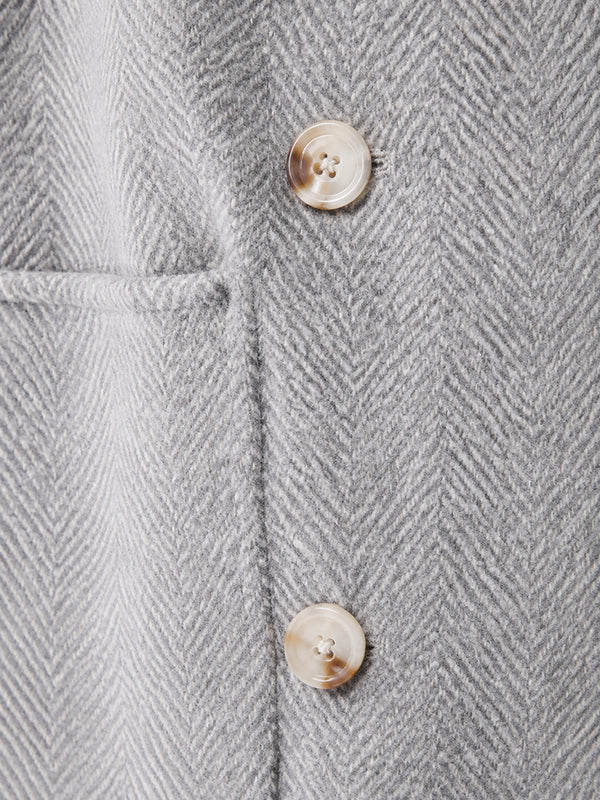 Double-Faced 100% Wool Coat