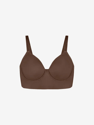 Seamless Supportive Plus Size Full Coverage Lycra Longline Bra