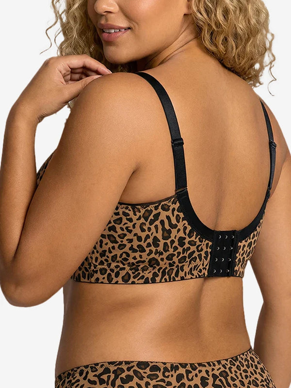 Seamless Supportive Plus Size Full Coverage Lycra Longline Bra