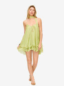 Dreamy Tulle Ruffle Mini Dress