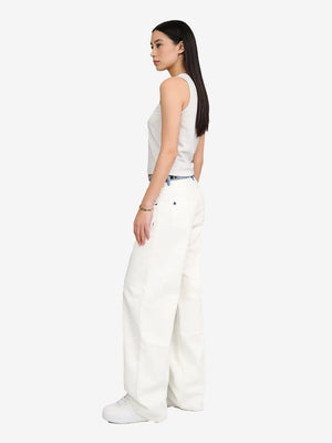 Adjustable Low-Rise Barrel Jeans