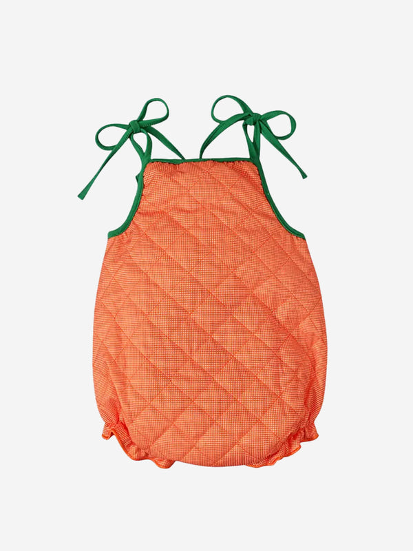 Kids Halloween Pumpkin Romper for Boys and Girls