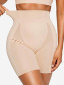 Women’s High-Waisted Shapewear Shorts – Seamless Tummy Control & Butt-Lifting Body Shaper