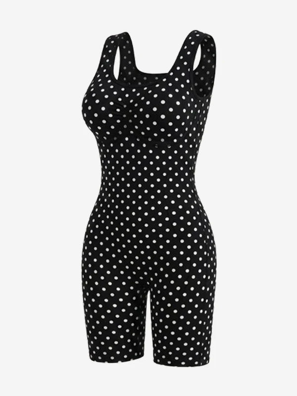 Back Pull Down Easy Bathroom Shaping Bodysuit | Tummy & Butt Contour Shapewear