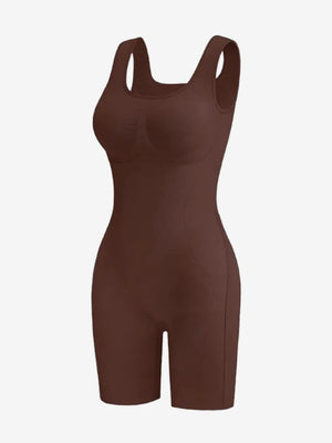 Back Pull Down Easy Bathroom Shaping Bodysuit | Tummy & Butt Contour Shapewear