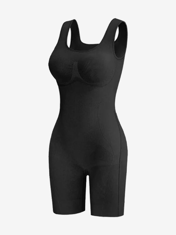 Back Pull Down Easy Bathroom Shaping Bodysuit | Tummy & Butt Contour Shapewear