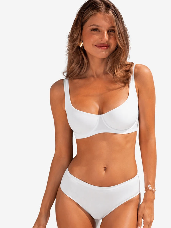 Unlined Balconette Underwire Bra