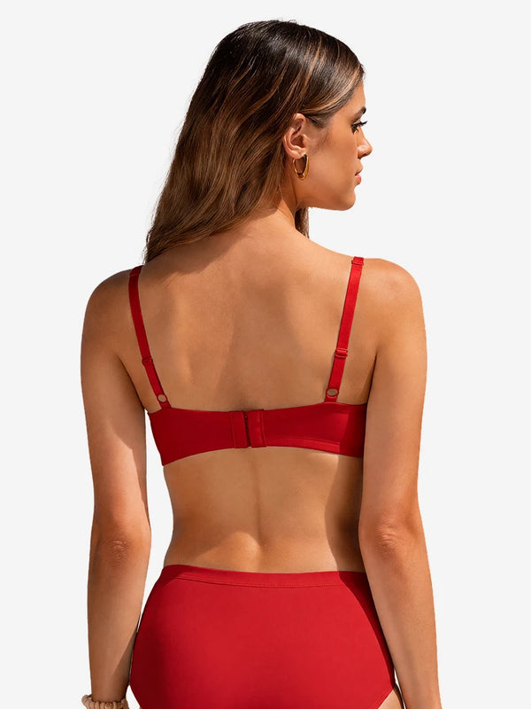 Unlined Balconette Underwire Bra