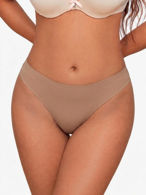 5-Pack Seamless Camel Toe Cover Thong