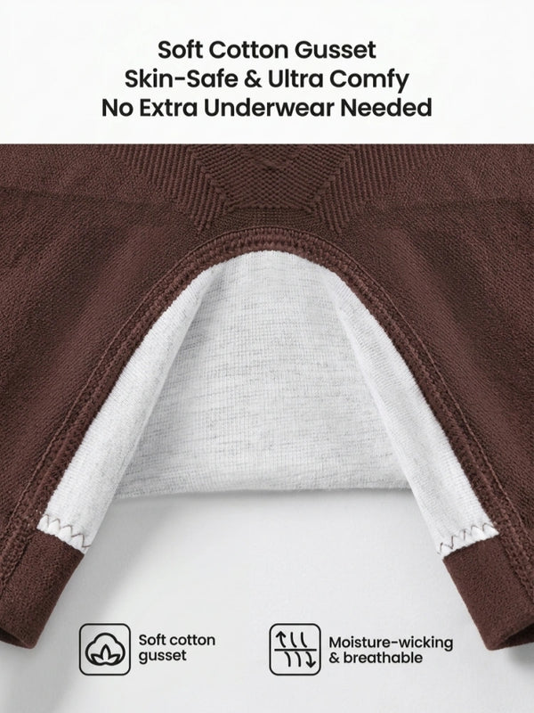 Back Pull Down Easy Bathroom Shaping Bodysuit | Tummy & Butt Contour Shapewear