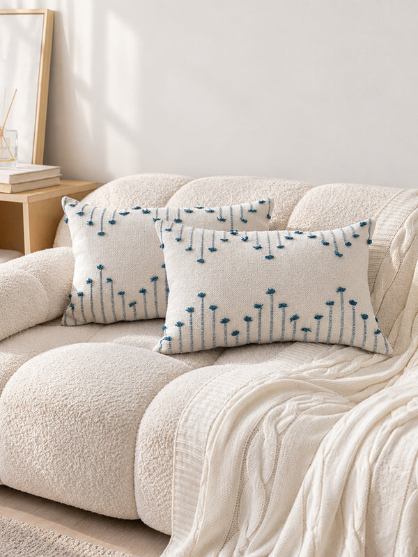 Minimalist Cotton Throw Pillow Covers – Soft Decorative Cushion Cases for Living Room & Bedroom